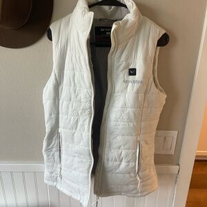 VENUS Heated Women's White Puffer Vest